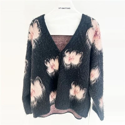 Sieviešu Cardigan V kakls
