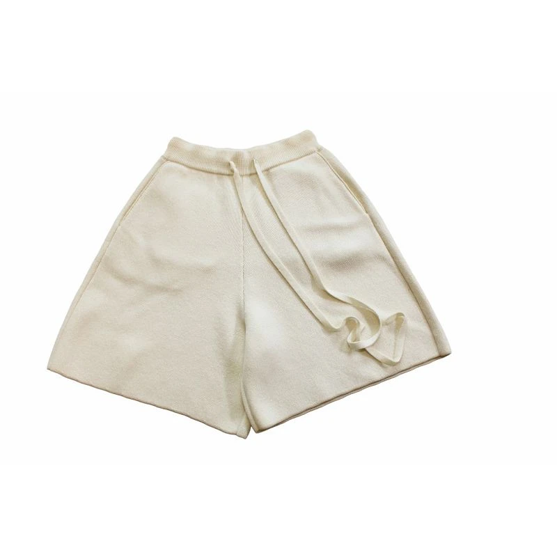 Women's Knit Shorts With Pockets
